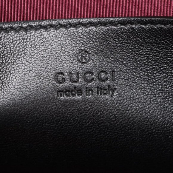 COA INCLUDED - Gucci GG Marmont Leather Chain Shoulder Bag Black 837280 - Picture 9 of 10